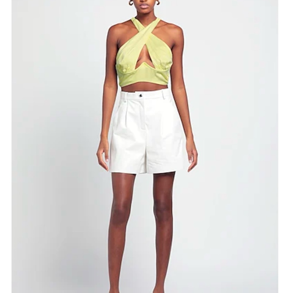 For Love and Lemons Yellow Top